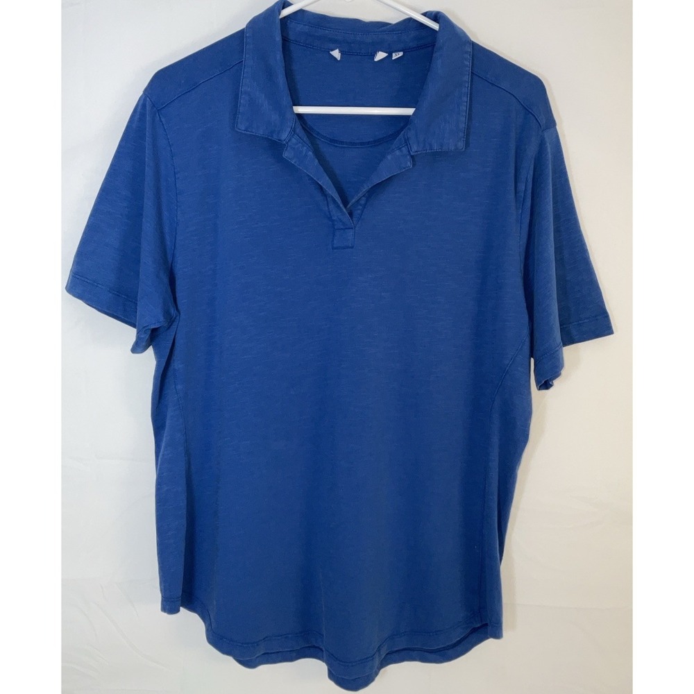 NWOT Women's Johnnie-O Golf Polo Shirt - Coastal Wash - Royal Blue‎ - XL